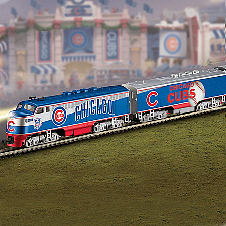 Chicago Cubs Express Major League Baseball Train Collection