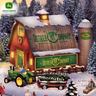Thomas Kinkade & John Deere Creek Collectible Village Collection