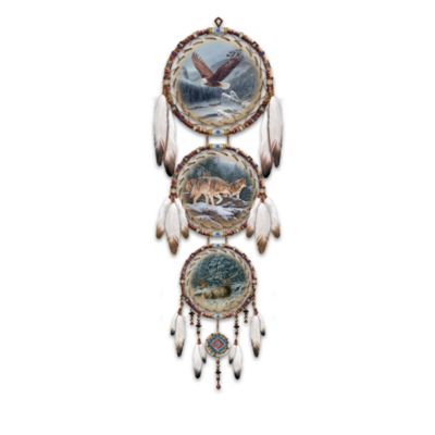 Spirit Of The Wilderness Dreamcatcher Wall Decor Art Collection