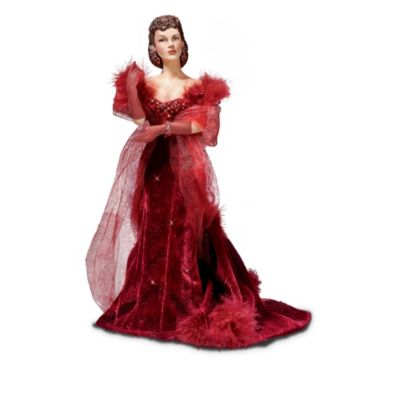Scarlett OHara Visions Of Glamour Collectible Porcelain Figurine Collection