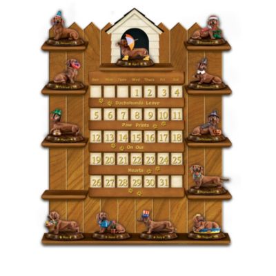 Love Of Dachshunds Perpetual Calendar Dachshund Dog Lover Gift