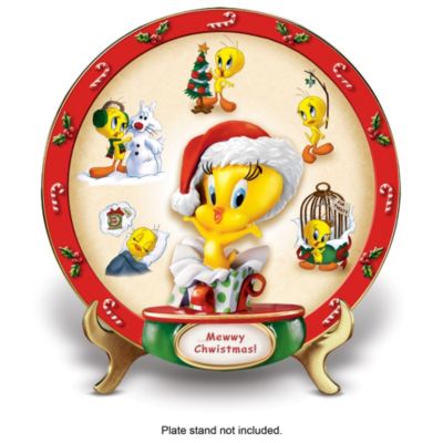 Warner Bros Tweety Collector Plate Collection: Tweety Holidays