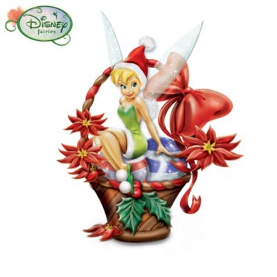 Disney Tinker Bell Holiday Baskets Figurine Collection