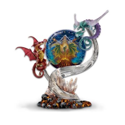 Realms of Fantasy Collectible Dragon Figurine Collection Fantasy Home Decor