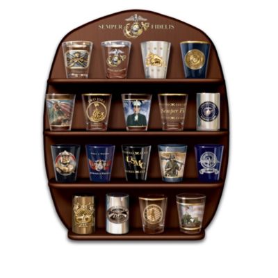 U.S.M.C. Shot Glass Collection: Sets Of Two