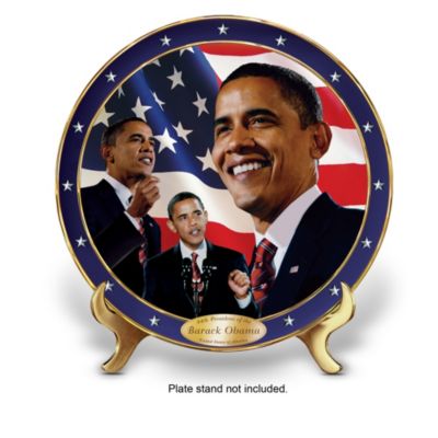 Barack Obama 44th President Of The United States Collector Plate Collection