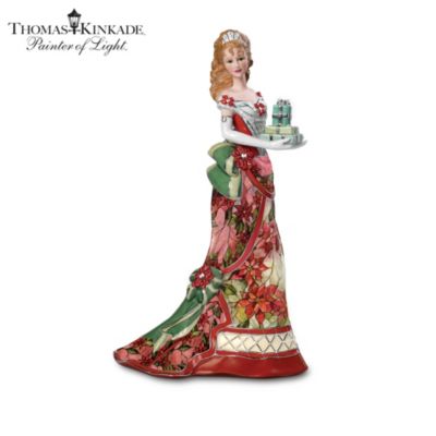 Thomas Kinkade Heirloom Porcelain Figurine Collection: Classic Holiday Inspirations