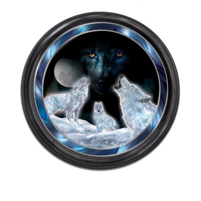 Wolf-Themed Art Wall Decor Collection: Spirit Of The Midnight Sky