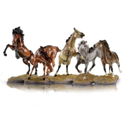 Thundering Spirits Horse Figurine Collection