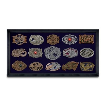 Dragon-Themed Fantasy Art Belt Buckle Collection: Dragon's Might