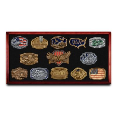 Patriotic American Pride Belt Buckle Collection Spirit Of America
