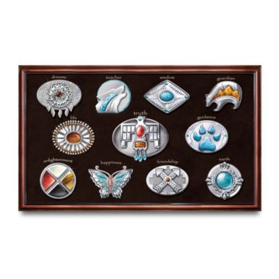 Native American-Inspired Belt Buckle Collection The Sacred Spirits