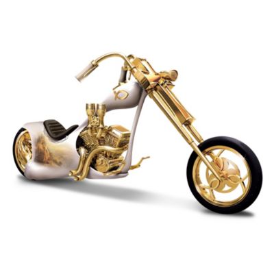 Christian Motorcycle Figurine Collection: Riding With The Lord