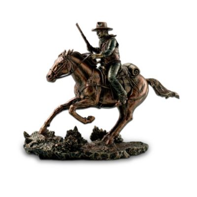 Buy John Wayne: Tall In The Saddle Sclupture Collection