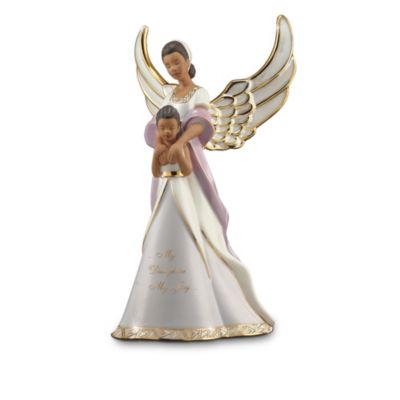 Mother-Daughter Porcelain African Batik-Inspired Figurine Collection: The Dance Of Life