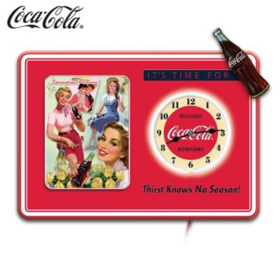 COCA-COLA Wall Clock Collection - It's Time For COCA-COLA