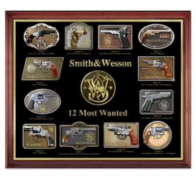Smith and Wesson Belt Buckles Collection