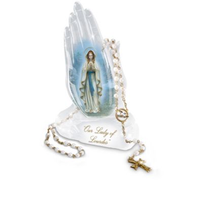 Blessings Of Our Lady Praying Hands Figurine Collection