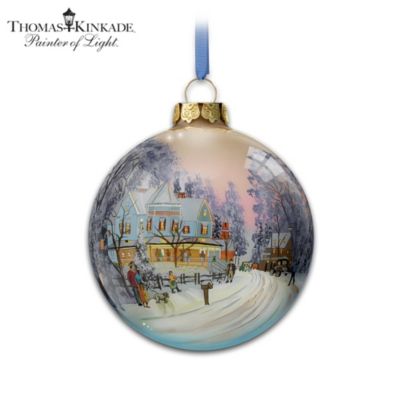 The Thomas Kinkade Christmas Treasures Ornament Collection