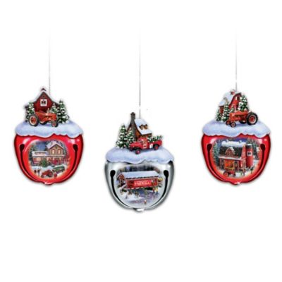 Farmall Sleigh Bells Ornament Collection