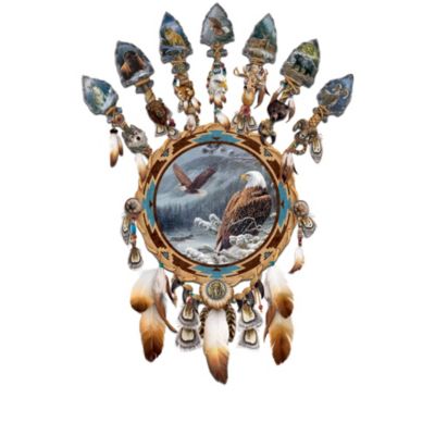 Buy Seven Spears Of Valor: Native American-Inspired Wall Decor Collection