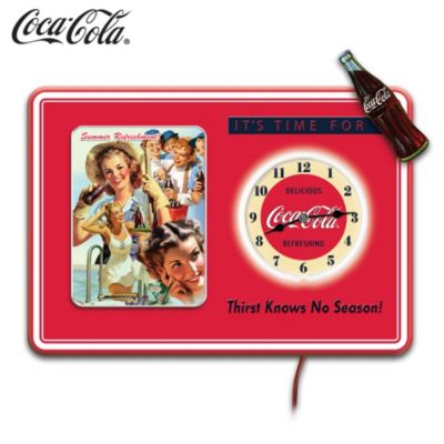 COCA-COLA Wall Clock Collection: It's Time For COCA-COLA