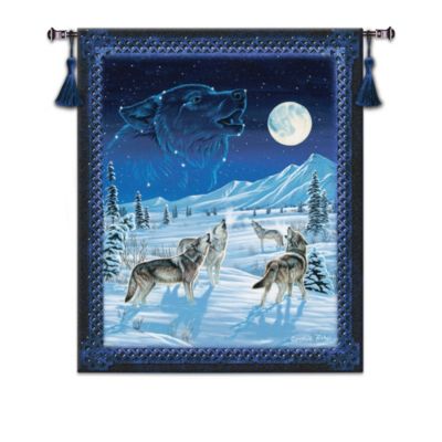 The Sentinels Of The Sky Illuminating Tapestry Collection