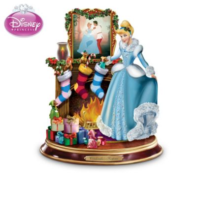 Disney's Holiday For A Princess Illuminated Sculpture Collection