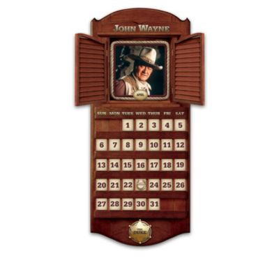 John Wayne Western Legend Perpetual Calendar Collection