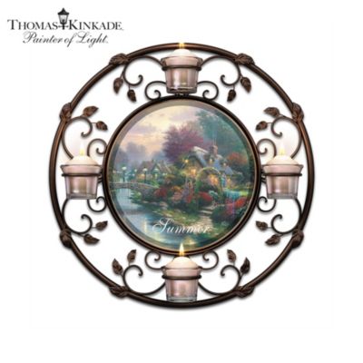 Thomas Kinkade Candle Holder Collection