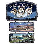 Buy Sentinels Of The Seasons Personalized Welcome Sign Collection