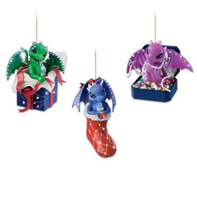 A Very Dragon Christmas Ornament Collection