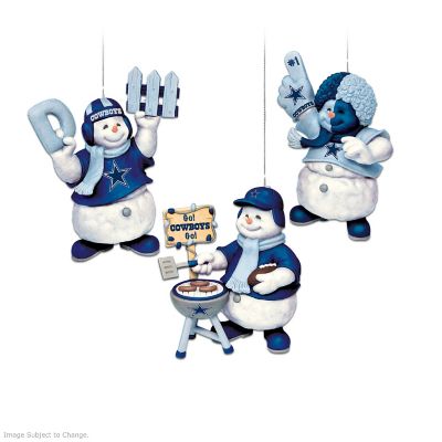 The Dallas Cowboys Coolest Fans Ornament Collection