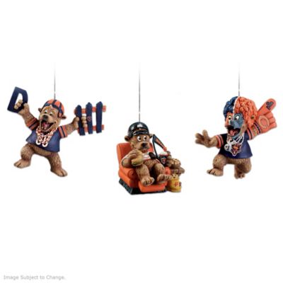 The Chicago Bears Grreatest Fans Ornament Collection