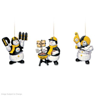 The Pittsburgh Steelers Coolest Fans Ornament Collection