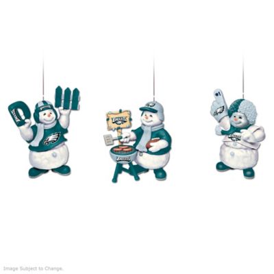 The Philadelphia Eagles Coolest Fans Ornament Collection
