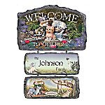 Buy Personalized Welcome Sign Collection: Cozy Companions