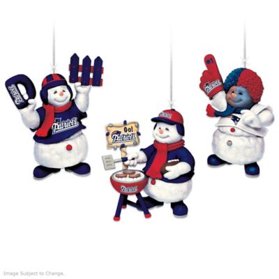 The New England Patriots Coolest Fans Ornament Collection