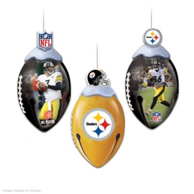 Pittsburgh Steelers FootBells Ornament Collection