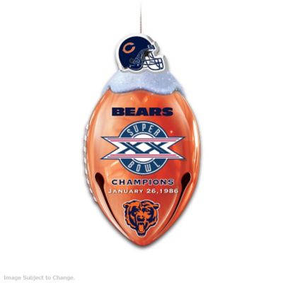 Chicago Bears FootBells Ornament Collection