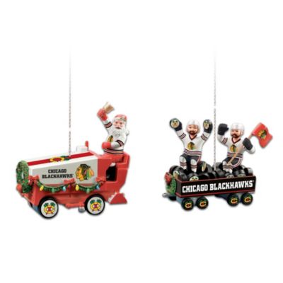 Chicago Blackhawks Zamboni Victory Ornament Collection