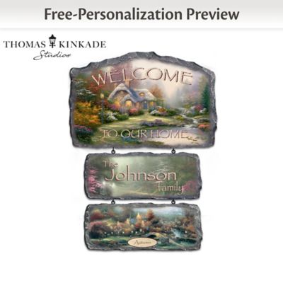 Thomas Kinkade Warm Welcome Wall Decor Collection