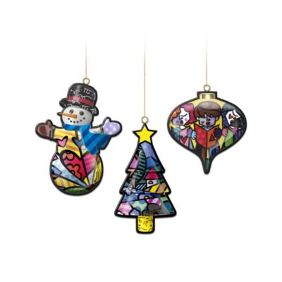 Holiday Joys By Britto Ornament Collection