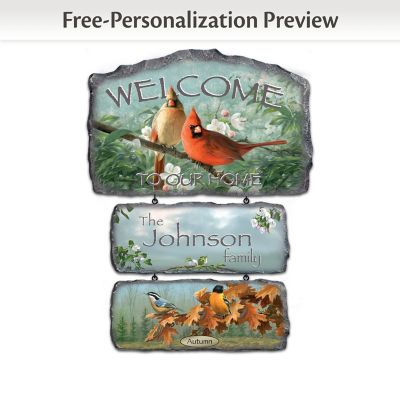 Songbirds Of The Season Wall Decor Collection