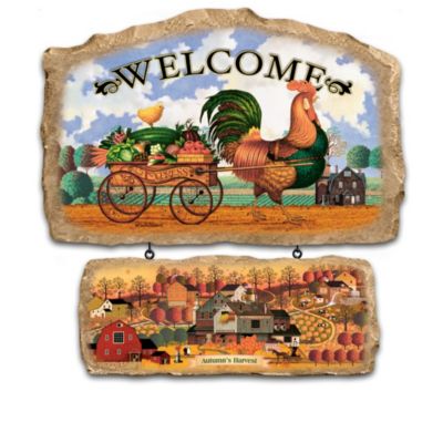Charles Wysocki's Hometown Welcome Wall Decor Collection