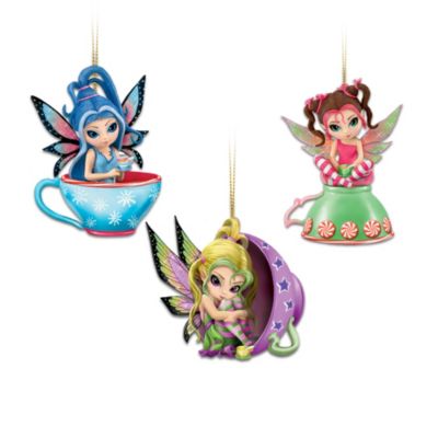 Jasmine Becket-Griffith's Holiday Spice Ornament Collection