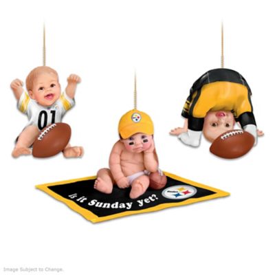 Born To Be A Steelers Fan Ornament Collection