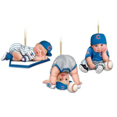 Born To Be A Cubs Fan Ornament Collection