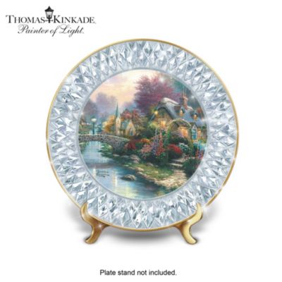 Thomas Kinkade Faith And Family Collector Plate Collection