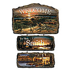 Buy Personalized Welcome Sign: Seasons Of Splendor Collection